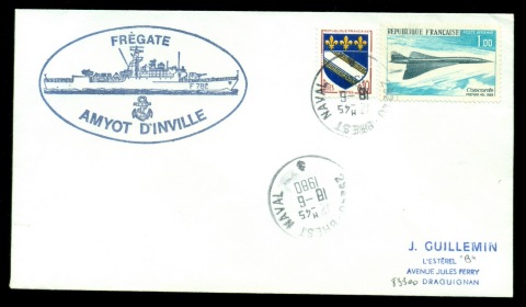 France-1980-Naval-Frigate-Amyot-DInville