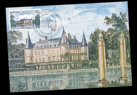 France-1980-Rambouillet-Chateau-Maxicard