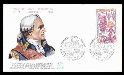 France-1980-Rochambeaus-Landing-FDC