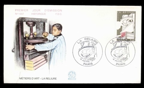 France-1981-Bookbinding-FDC