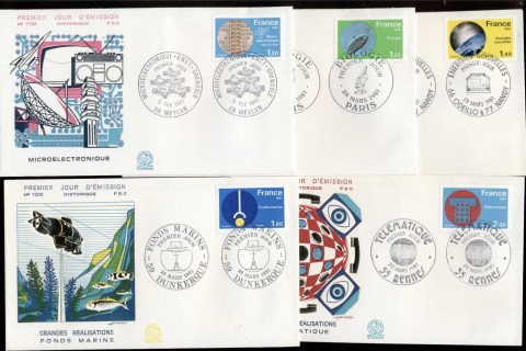 France-1981-French-Techonology-5x-FDC