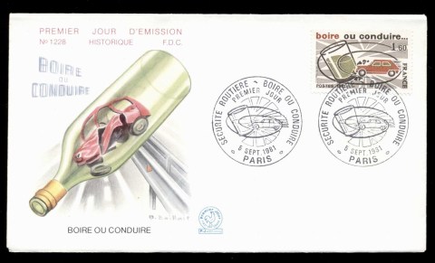 France-1981-Highway-Safety-FDC