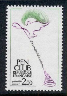 France-1981-Pen-Club-MUH