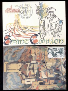 France-1981-Tourism-2x-Maxicards