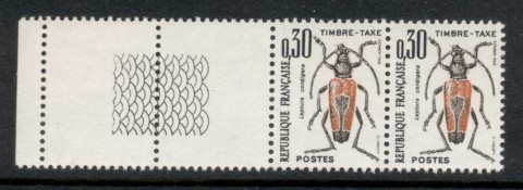 France-1982-83-Postage-Due-Beetles-30c-pr-MUH