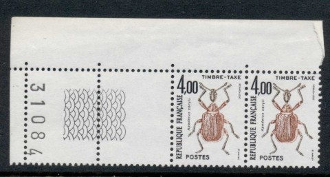 France-1982-83-Postage-Due-Beetles-4f-pr-MUH