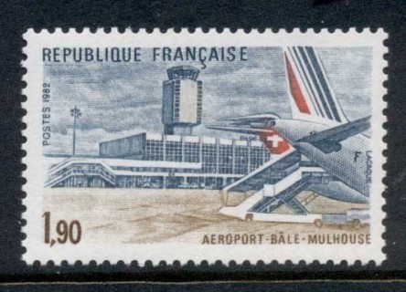 France-1982-Bale-Mulhouse-Airport-MUH