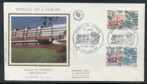 France-1982-Council-of-Europe-FDC