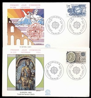 France-1982-Europa-2x-FDC