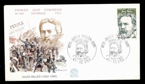 France-1982-Jules-Valles-FDC