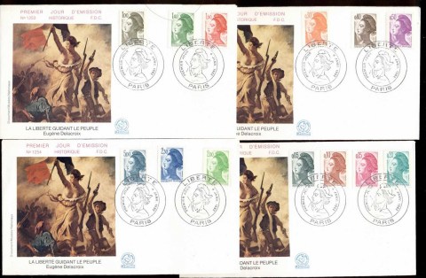 France-1982-Liberty-4x-FDC