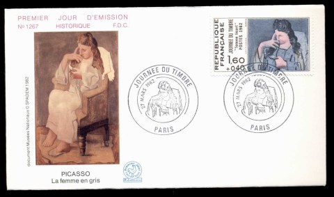 France-1982-Stamp-Day-FDC