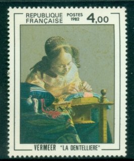 France-1982-The-350th-Anniversary-of-the-Birth-of-Jan-Vermeer-MUH
