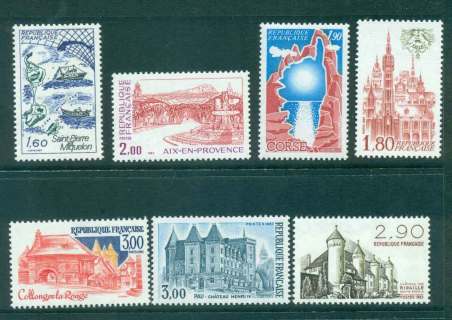 France-1982-Tourism-MUH-lot45513