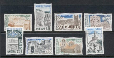 France-1983-85-UNESCO-Historic-Sites-MUH