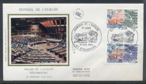 France-1983-Council-of-Europe-FDC