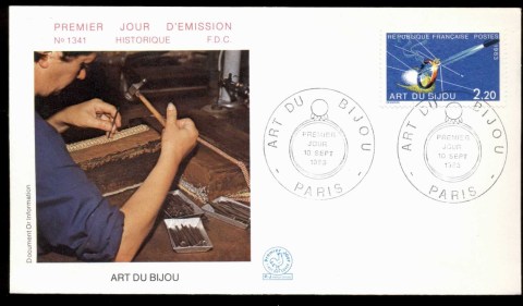 France-1983-Jewelery-Making-FDC