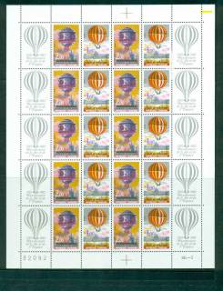 France-1983-Manned-Flight-Bicentenary-Sheet-MUH-lot57333