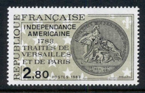 France-1983-Treaty-of-Versailles-MUH