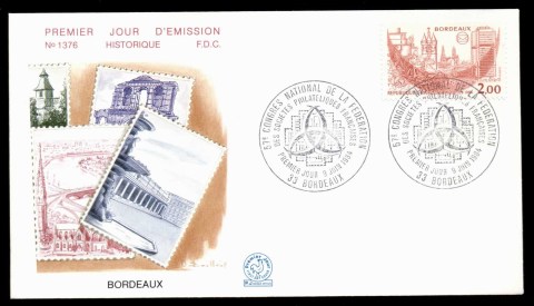 France-1984-Bordeaux-FDC