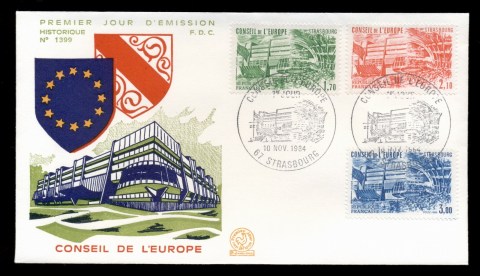 France-1984-Council-of-Europe-FDC-2