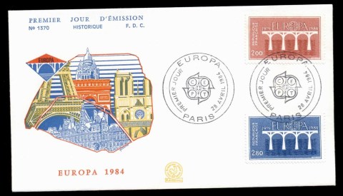 France-1984-Europa-FDC