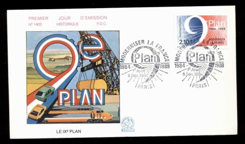 France-1984-Five-Year-Plan-FDC