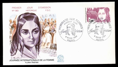 France-1984-Flora-Tristan-FDC