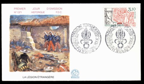 France-1984-Foreign-Legion-FDC