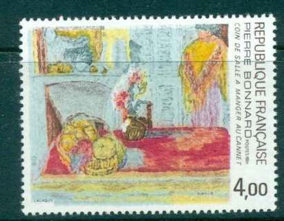 France-1984-Painting-Dining-Room-Corner-MUH-lot45554