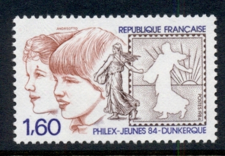 France-1984-Philex84-Dunkirk-MUH