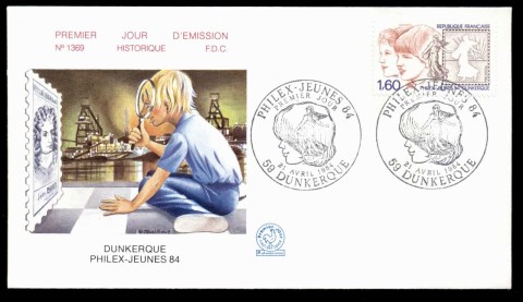 France-1984-Youth-Philex-FDC