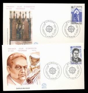 France-1985-Europa-2x-FDC