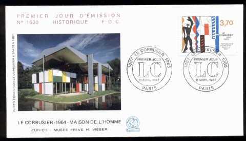 France-1987-Le-Courbusier