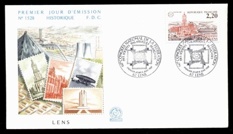 France-1987-National-Philatelic-Society-FDC