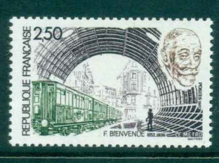 France-1987-Paris-Metro-MUH-lot45588