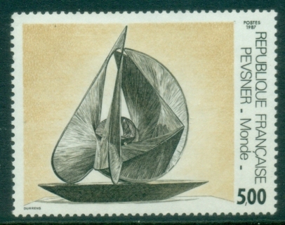 France-1987-Sculpture-by-Antoine-Pevsner-MLH
