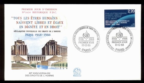 France-1988-Declaration-of-Human-Rights-FDC