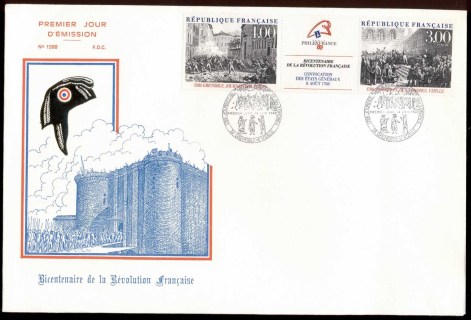 France-1988-French-Revolution-Bicent-XLFDC