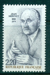 France-1988-Jean-Monnet-MUH-lot58552