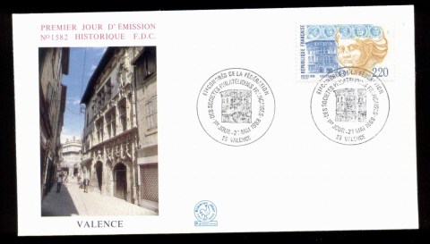 France-1988-Philatelic-Congress-FDC