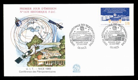 France-1989-ITU-Conference-FDC