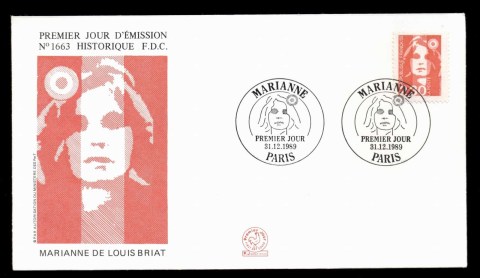 France-1989-Marianne-2-30f-FDC