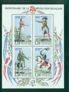 France-1989-Revolution-Bicentennial-MS-MUH-lot57335