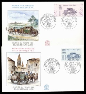 France-1989-Stamp-day-2x-FDC