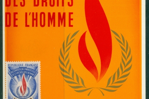 France-1971-UNESCO-Universal-Declaration-of-Human-Rights-Maxicard-FDI