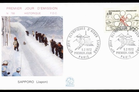 France-1972-Winter-Olympics-Sapporo-FDC