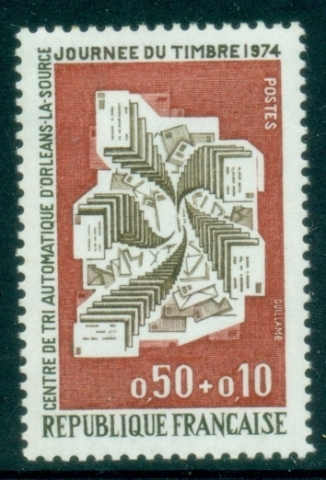 France-1974-Stamp-Day-MLH