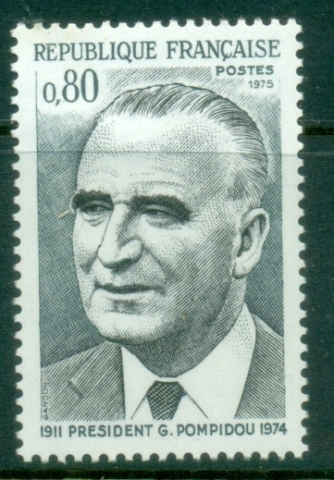 France-1975-President-Georges-Pompidou-Commemoration-MLH