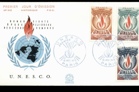 France-1975-UNESCO-FDC